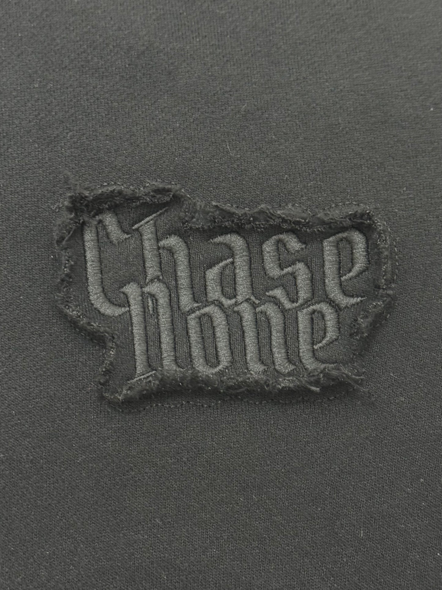 CN BLACK ON BLACK HOODIE FOR WOMEN