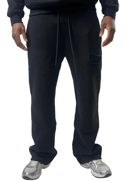 CN BLACK ON BLACK PANTS FOR MEN